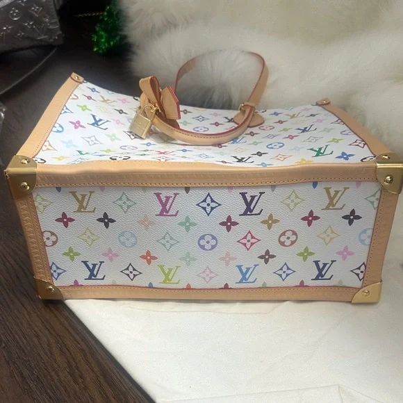 Multicolor Monogram Inspired On The Go Tote style bag. New never used - Picture 11 of 16